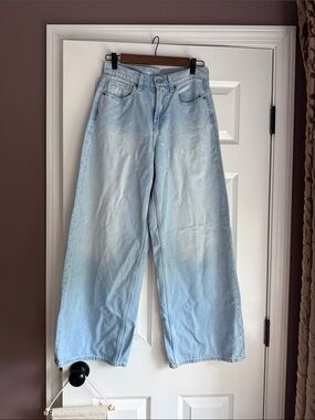 Old Navy High Rise Baggy Wide Leg Jeans